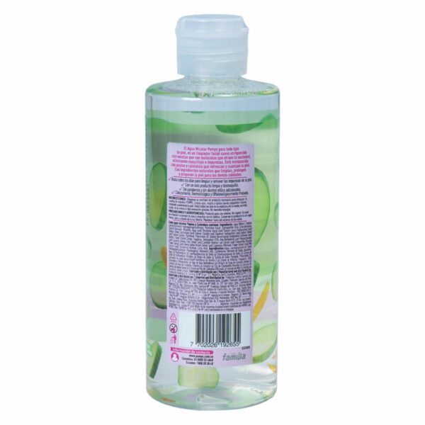 Agua Micellar Desmaquillante Pepino Y Caléndula Para Todo Tipo De Piel 4 En 1 POMYS 250 Ml - Imagen 2