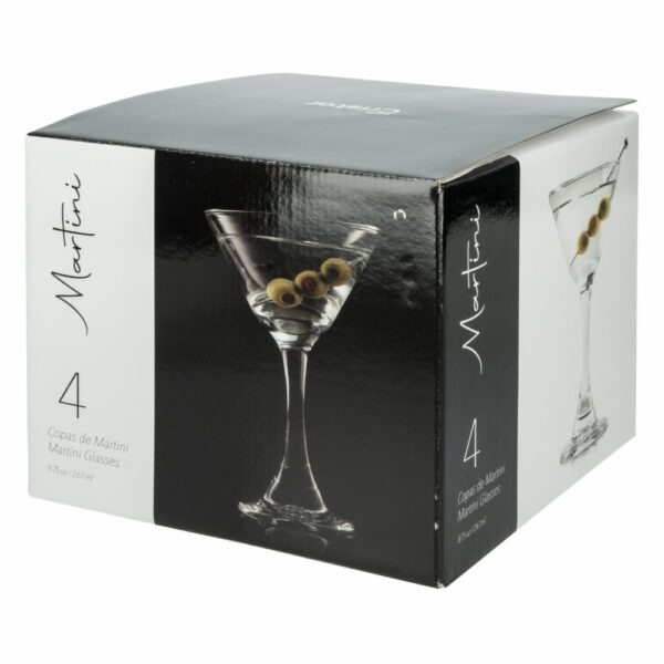 Set Copas Martini CRISTAR 4X9,25 Onzas