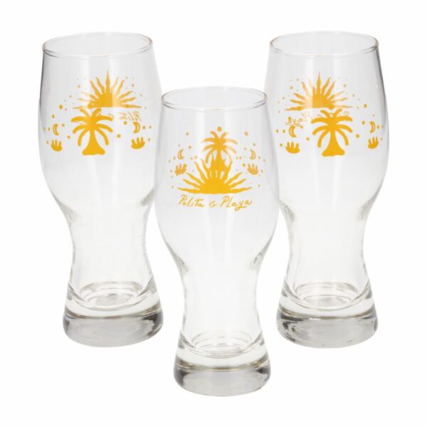 Set De Vasos Cerveceros Munich Bohio 0753CD3BP CRISTAR 3 Piezas