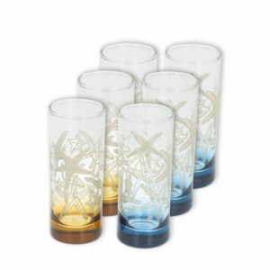 Set Copas Shot Línea Lexington CRISTAR 6 Piezas
