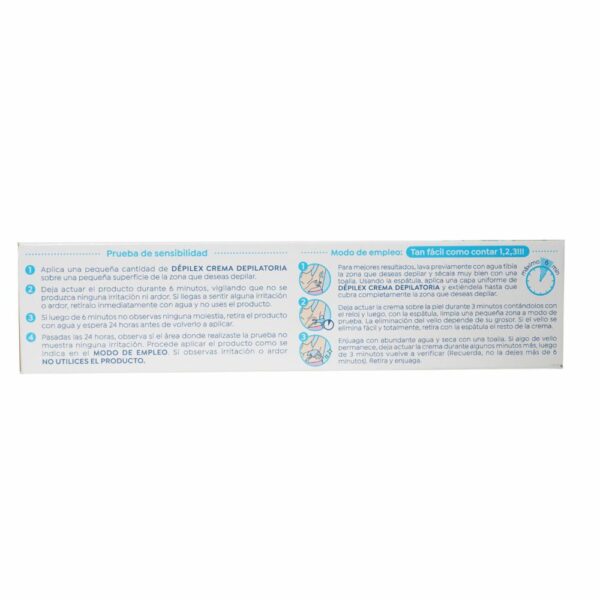 Crema Depilatoria Corporal Bikini Y Axilas 3 En 1 DEPILEX 100 G - Imagen 2