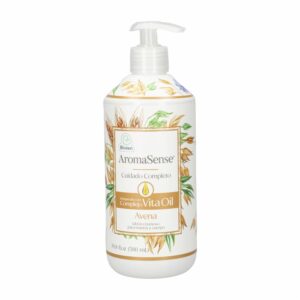 Jabón Cremoso De Avena Para Manos Y Cuerpo AROMAESENSE 580 Ml