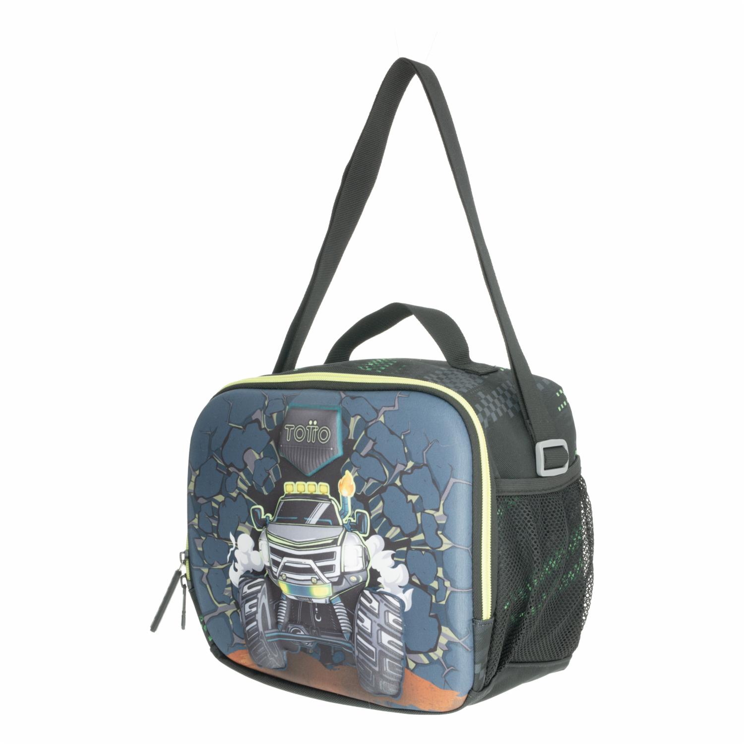 Lonchera Infantil Monster Race TOTTO Pequeño - Imagen 2