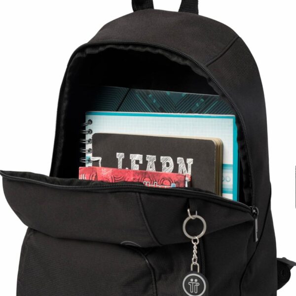 Mochila Unisex Ometo TOTTO Negro - Imagen 5