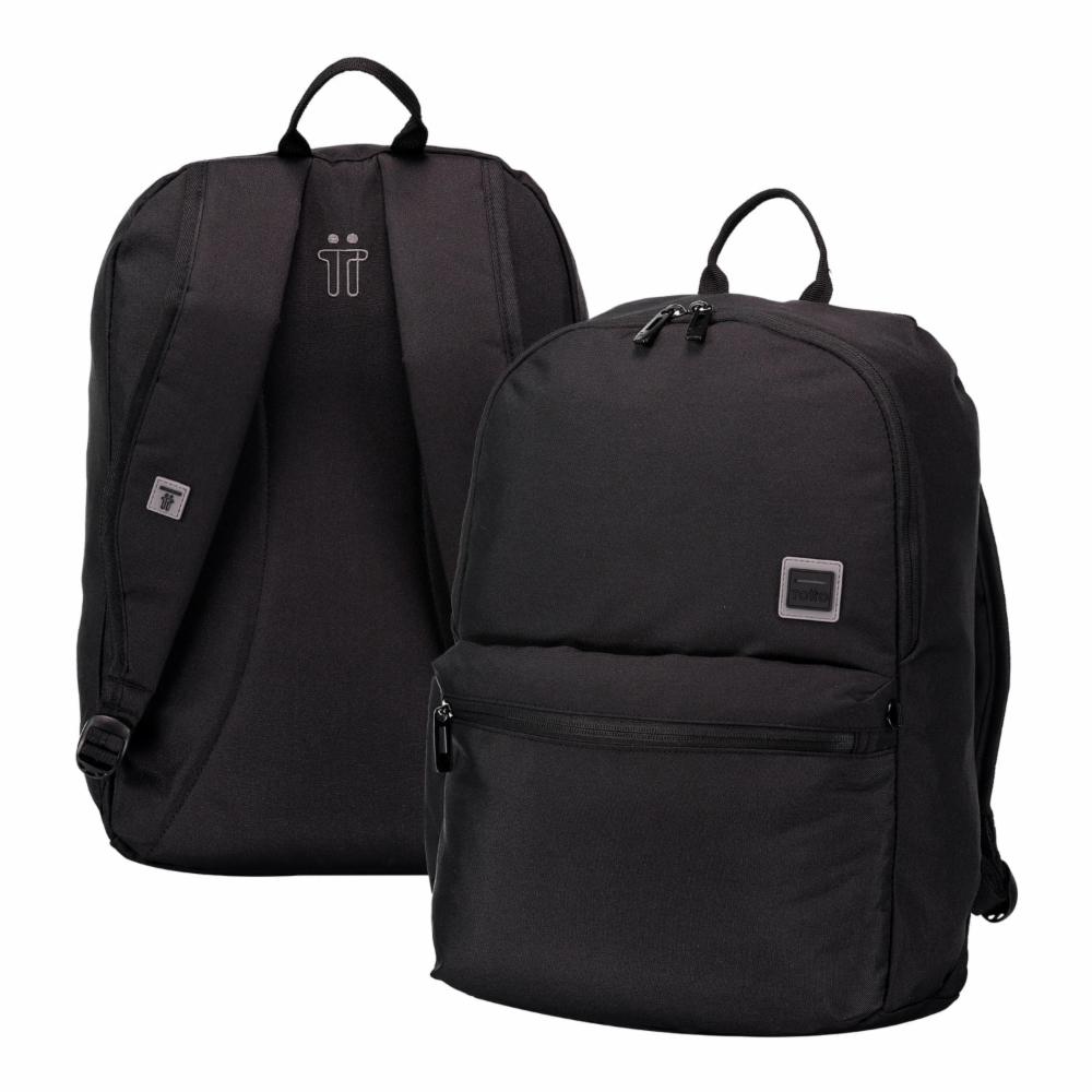 Mochila Pc Unisex Dragonar TOTTO Negro - Imagen 6