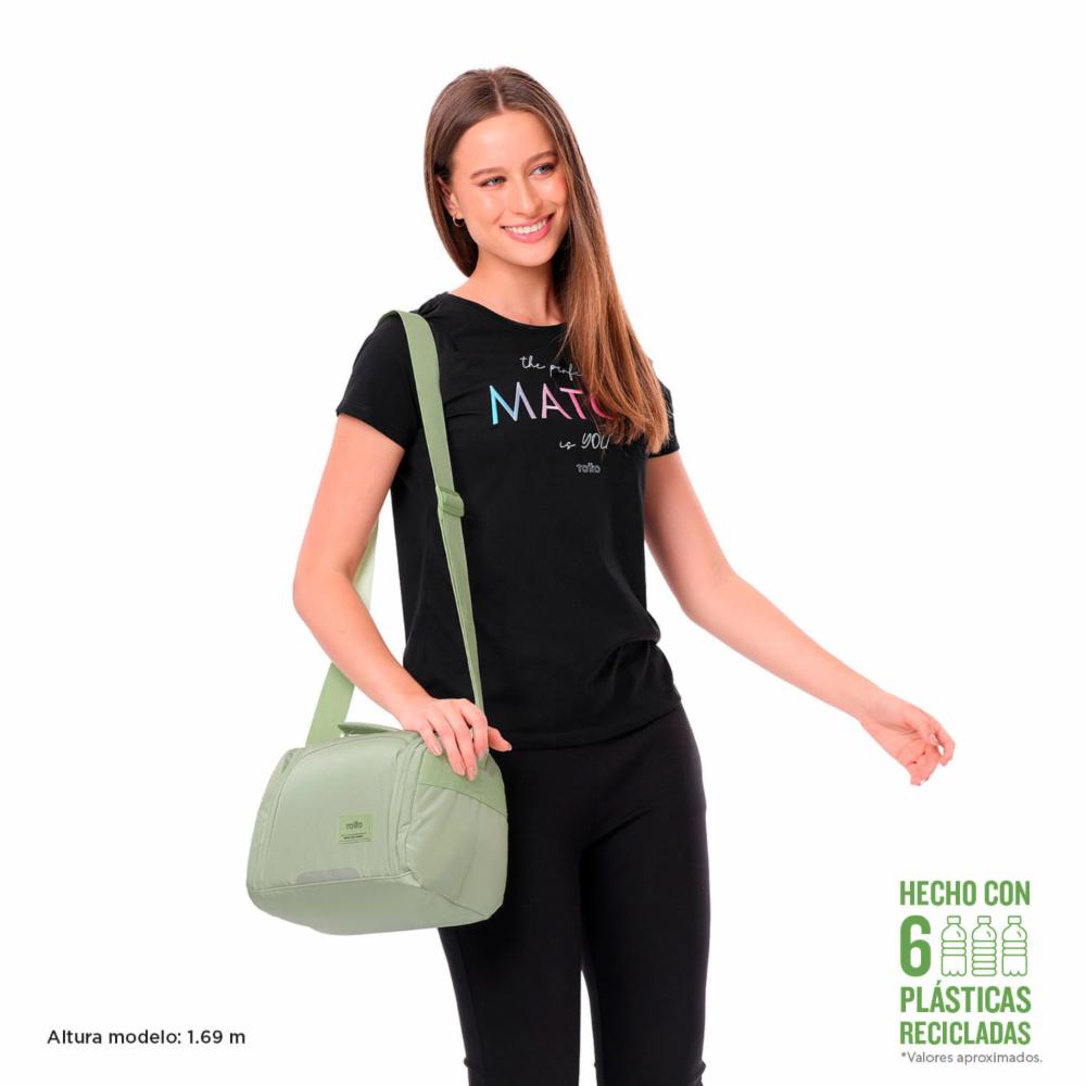 Lonchera Mujer Grafito TOTTO Verde - Imagen 2