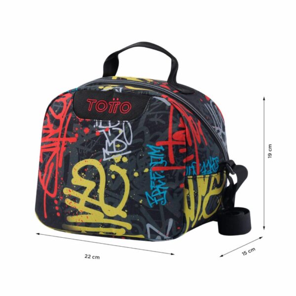 Lonchera Unisex Borrador TOTTO Estampado - Imagen 2