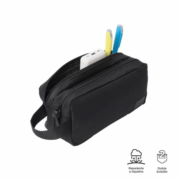 Estuche Multiusos Unisex Chizal TOTTO Negro - Imagen 3