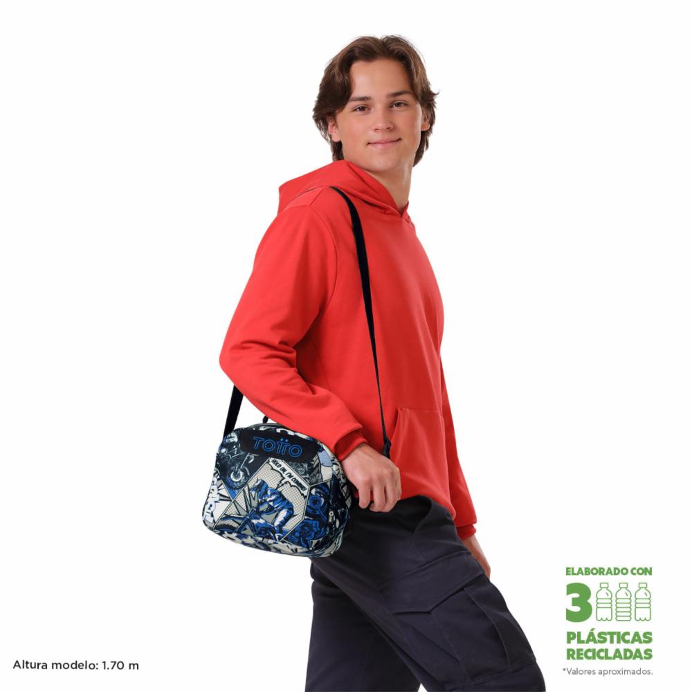 Lonchera Unisex Borrador TOTTO Estampado - Imagen 2