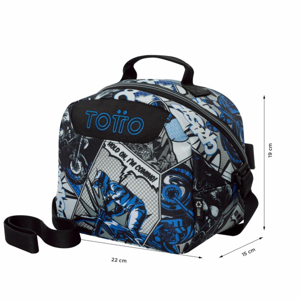 Lonchera Unisex Borrador TOTTO Estampado - Imagen 3