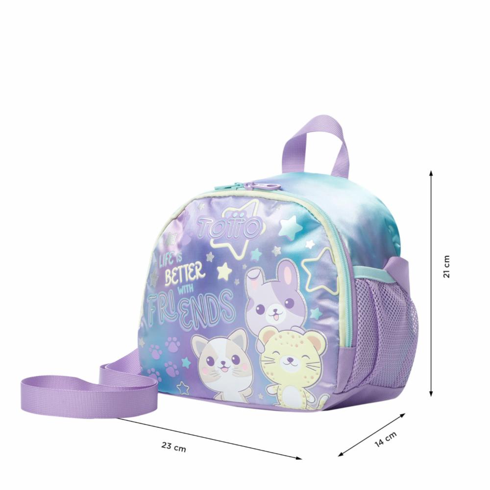 Lonchera Infantil Niña Friends TOTTO Estampado - Imagen 3