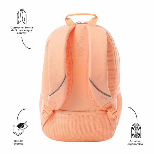 Mochila Pc Mujer Cambri 2.0 TOTTO Rosado - Imagen 4