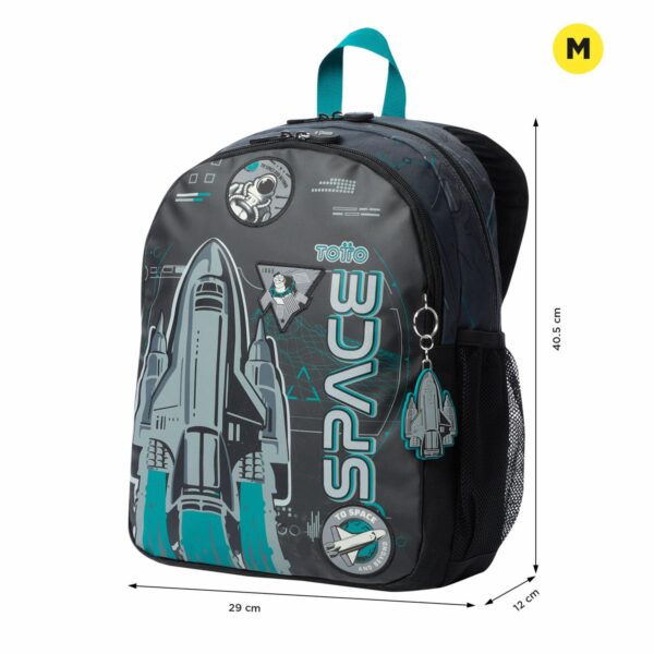 Mochila Infantil Niño Apolo TOTTO Estampado - Imagen 3
