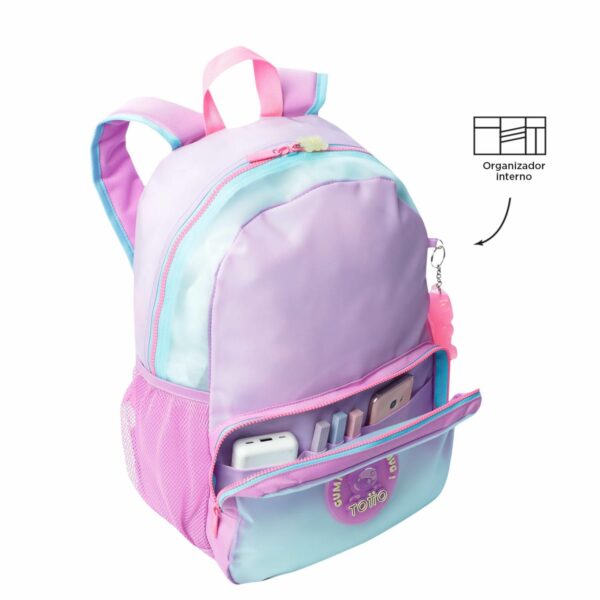 Mochila Infantil Niña Gummy Bear TOTTO Morado - Imagen 6