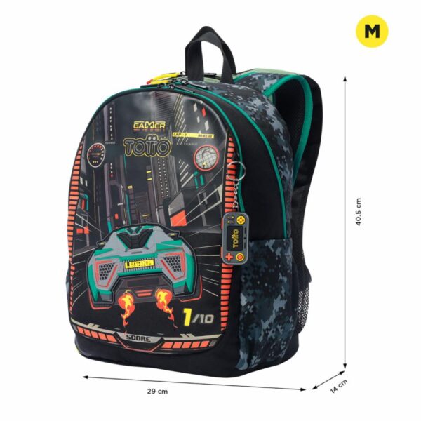 Mochila Infantil Niño Best Game TOTTO Estampado - Imagen 3