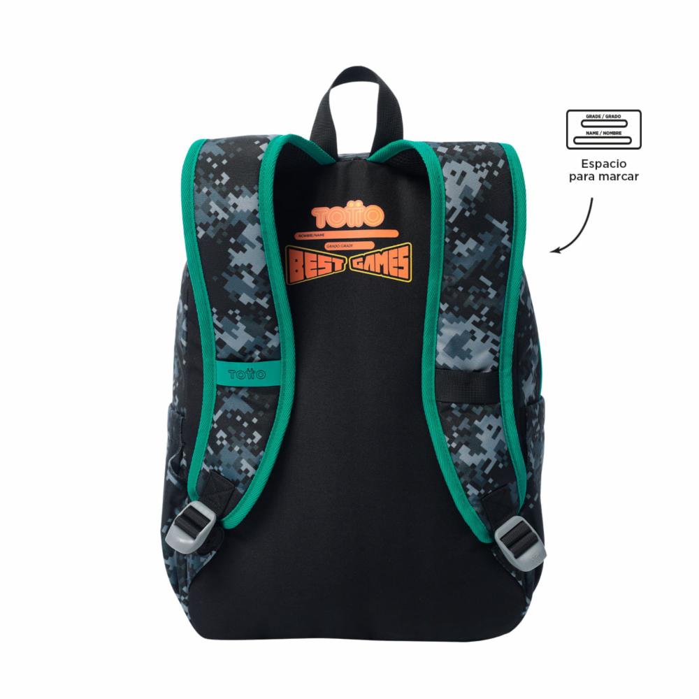 Mochila Infantil Niño Best Game TOTTO Estampado - Imagen 4