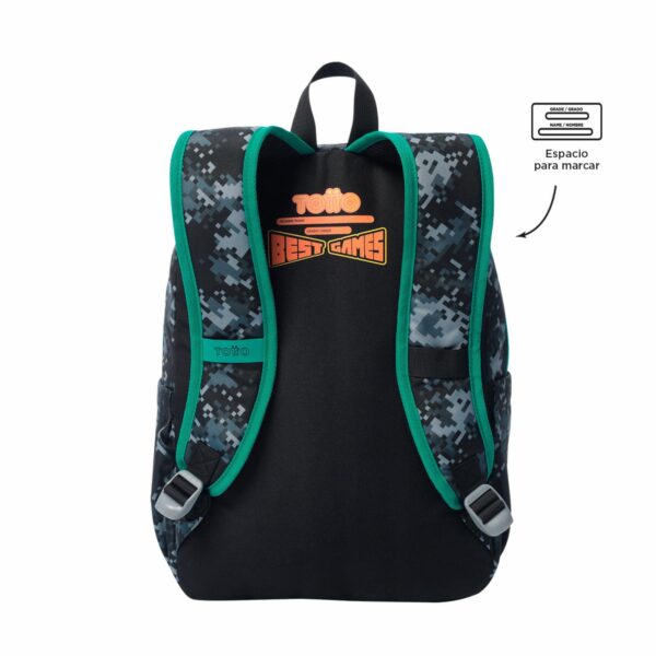 Mochila Infantil Niño Best Game TOTTO Estampado - Imagen 4