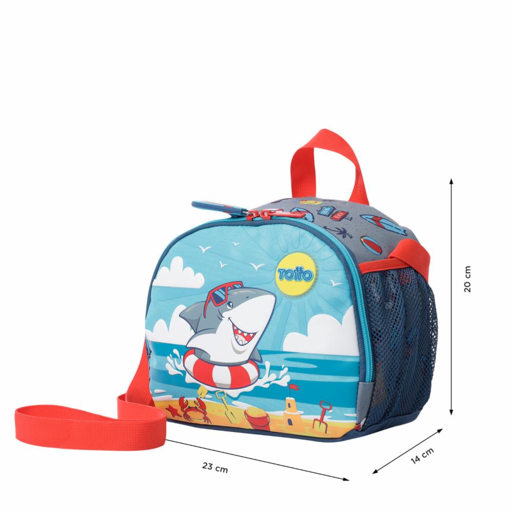 Lonchera Infantil Niño Little Surfer TOTTO Estampado - Imagen 3