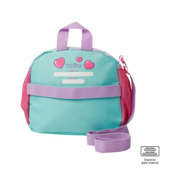 Lonchera Infantil Niña Sweety Heart TOTTO Estampado - Imagen 7