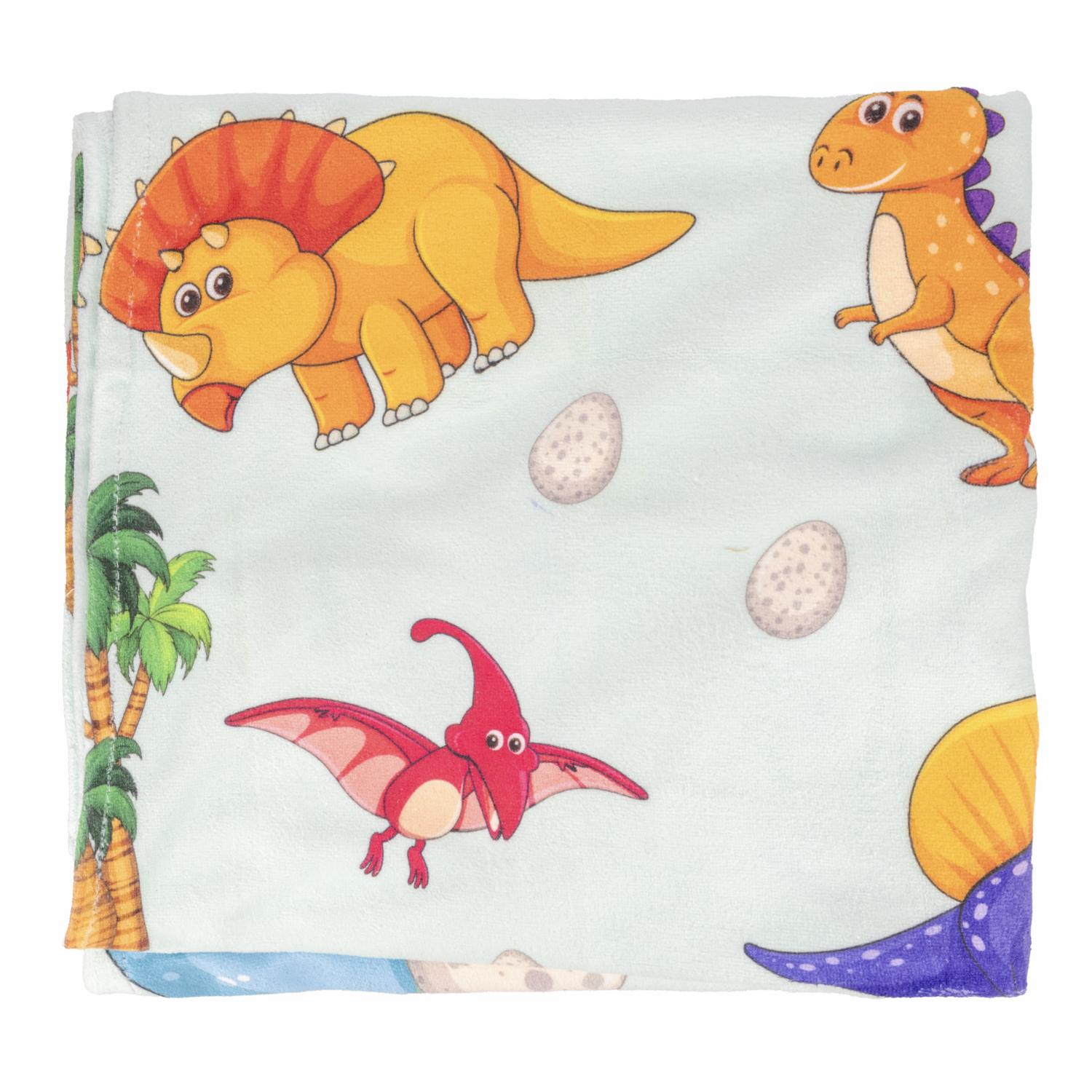 Toalla Infantil Dinosaurios MUMI 130X60 Cm - Imagen 2