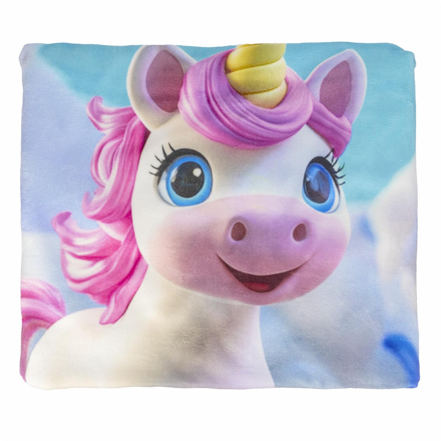 Toalla Infantil Unicornio Caramelos MUMI 130X60 Cm - Imagen 2