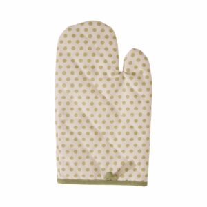 Guante De Cocina Estampado Geométrico Ariel Verde FREE HOME 33 X 18 Cm