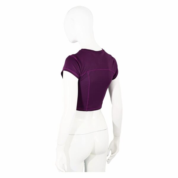 Camiseta Crop Manga Corta BELIFE - Imagen 2