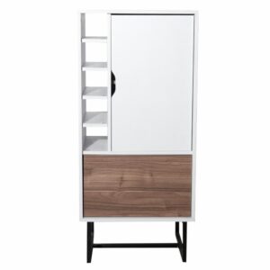 Mueble Bar Pérgamo Blanco Con Gales RTA MDF