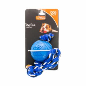 Pelota Para Mascota De Maciza Con Jalador Para Perro PRIME PET Mediano