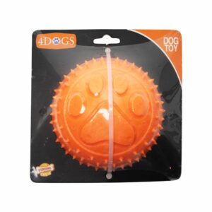 Pelota Para Mascota De Perro Huella Maciza PRIME PET Grande
