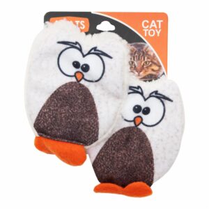 Juguete Para Gatos Búhos Rellenos Catnip 4DOGS X 2 Uds