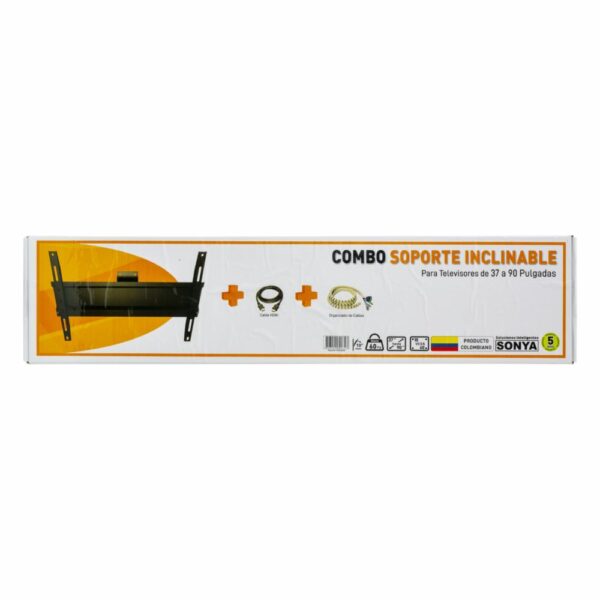 Soporte Para Tv Inclinable Combo SONYA 37"- 90"