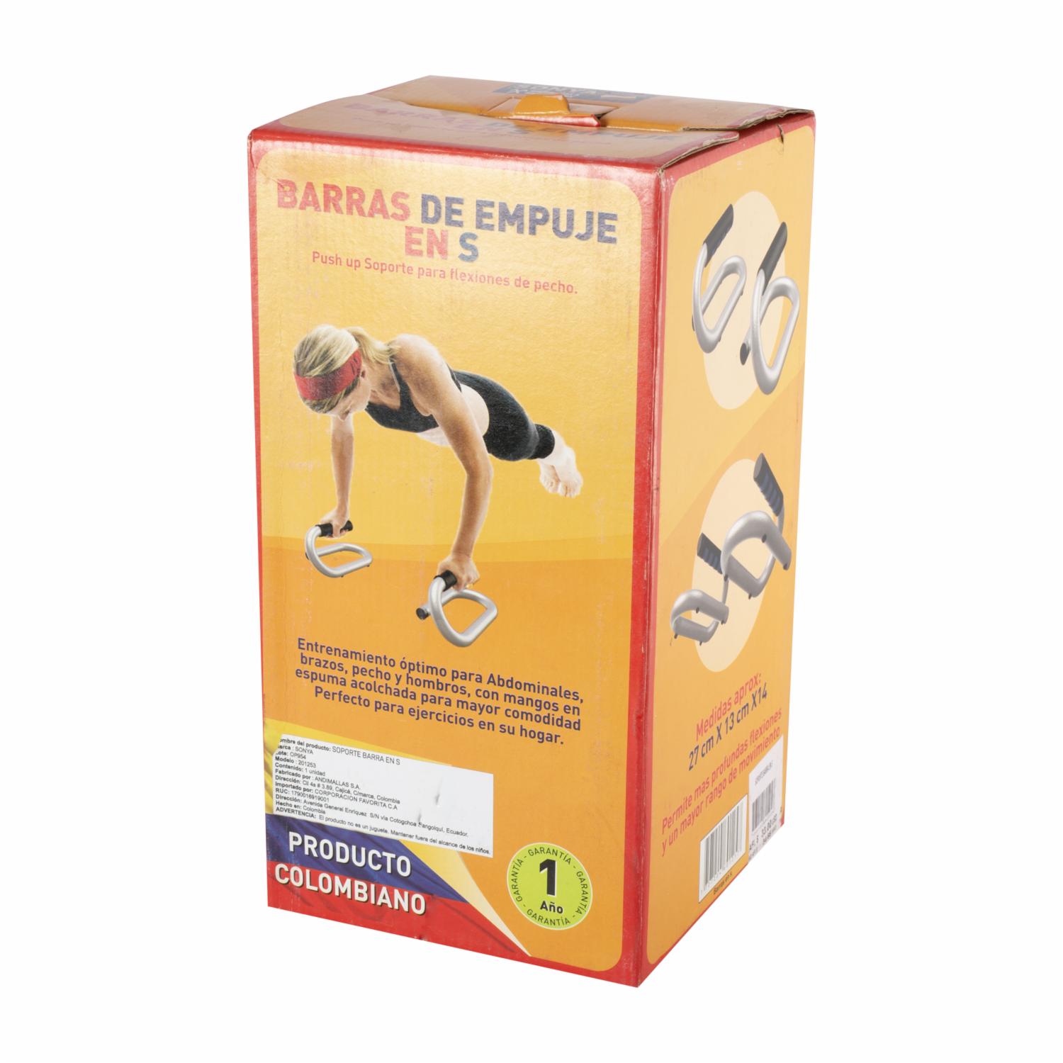 Soporte De Barra En S ANDIMALLAS Acero