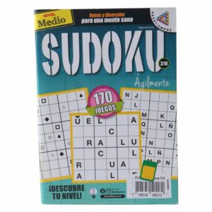 Libro Sudoku Medio EDIYCON 96 Páginas
