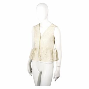 Blusa Sin Manga Cuello Redondo SERAFINA