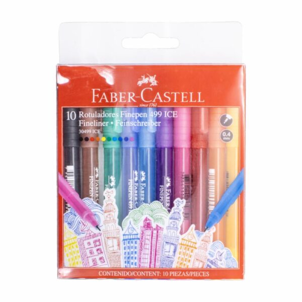 Marcador Finepen FABER-CASTELL Mediano