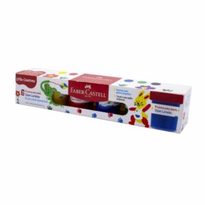Pintura Para Dedos De Colores De 25Ml FABER-CASTELL X6 Uds