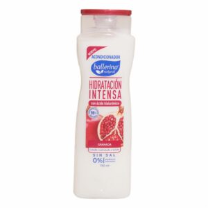 Acondicionador Hidratación Intensa Con Äcido Hialurónico Y Granada BALLERINA 750 G