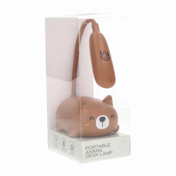 Lampara De Escritorio Portátil De Animales CJ GLOBAL Recargable - Imagen 4