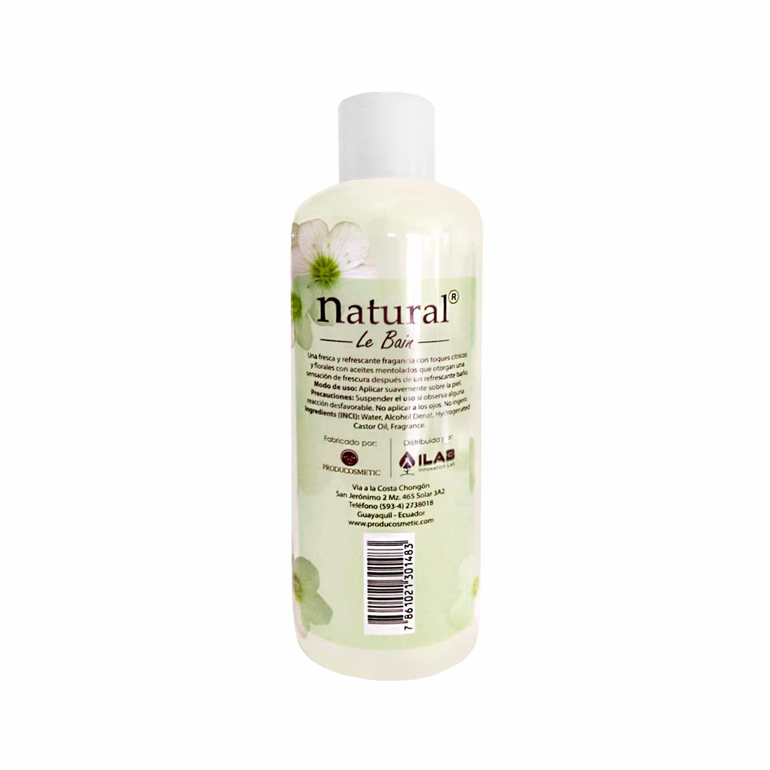 Colonia Natural Classic NATURAL LE BAIN 500 Ml - Imagen 2