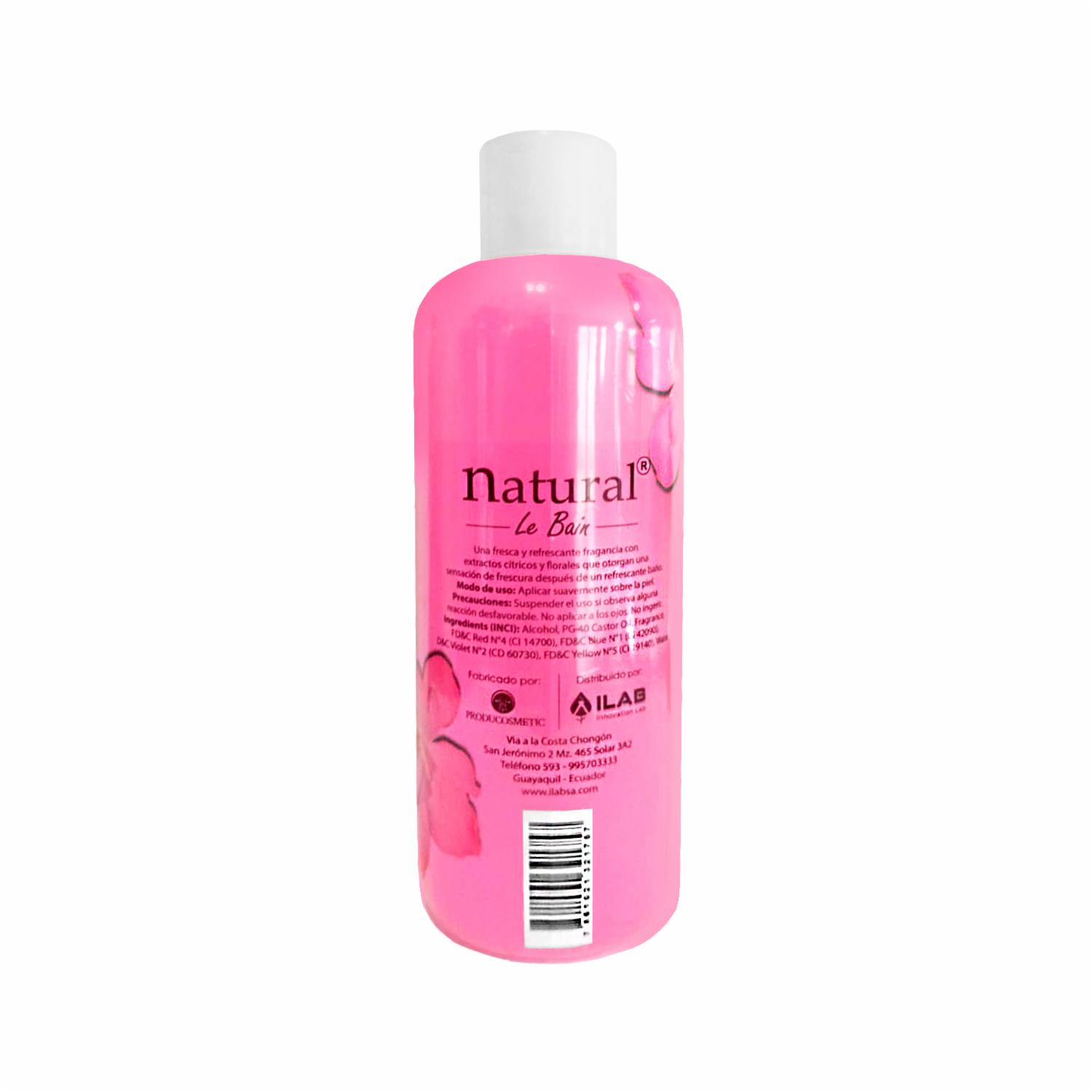 Colonia Refrescante Gardenia NATURAL LE BAIN 500 Ml