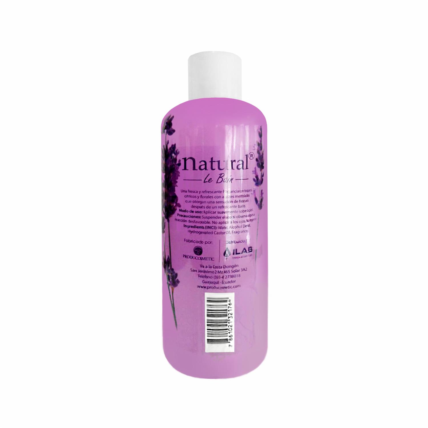Colonia Natural Lavanda NATURAL LE BAIN 500 Ml - Imagen 2