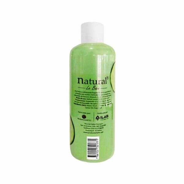 Colonia Natural Citrus NATURAL LE BAIN 500 Ml - Imagen 2