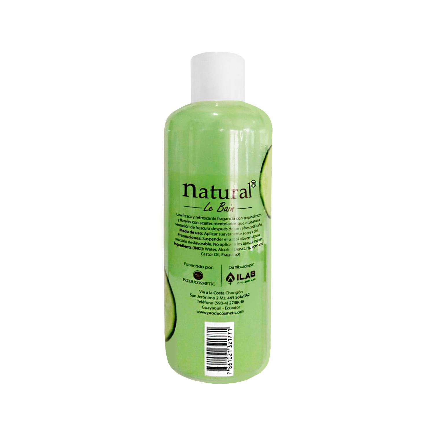 Colonia Natural Citrus NATURAL LE BAIN 500 Ml - Imagen 2