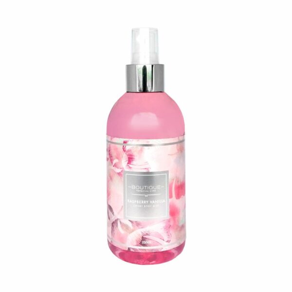 Crema Corporal Luxury Fragancia Mist Raspberry Vanilla BOUTIQUE 250 Ml