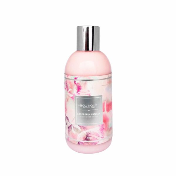 Crema Corporal Luxury Fragancia Lotion Raspberry Vanilla BOUTIQUE 250 G