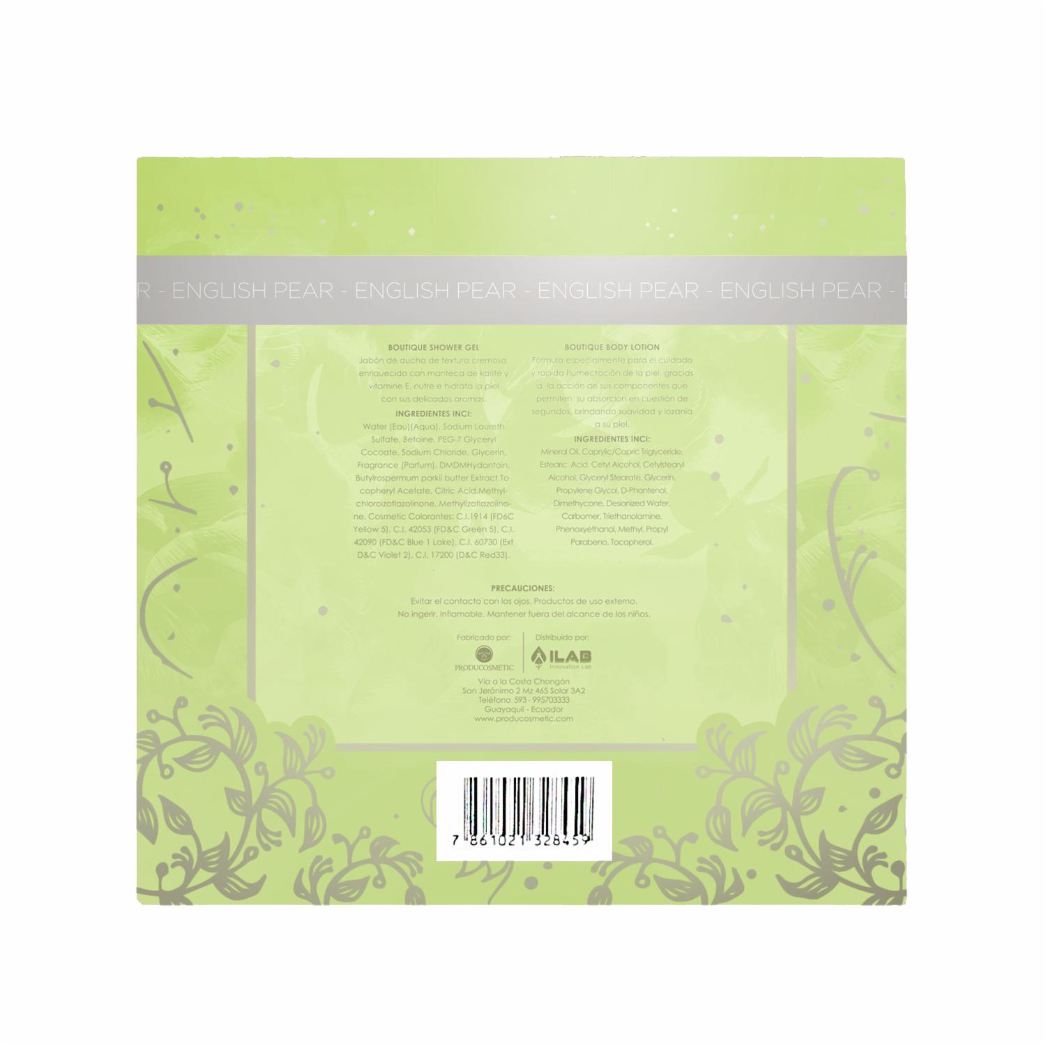 Set Boutique Luxury English BOUTIQUE Estuche Tipo Regalo - Imagen 2