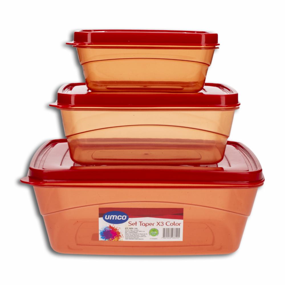 Set Tapers UMCO x 3 Piezas - Imagen 2