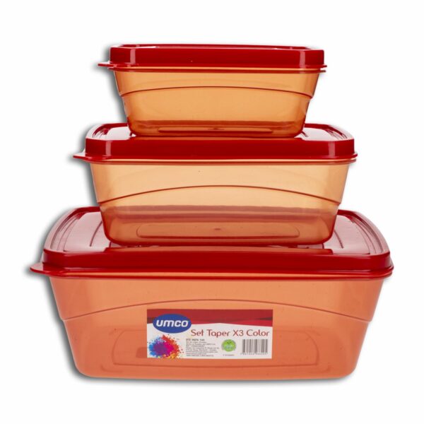 Set Tapers UMCO x 3 Piezas - Imagen 2