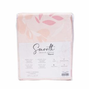 Juego De Sábanas Smooth Durazno NOPERTI 2 Plazas Y 1/2